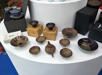吉州窯產(chǎn)品亮相2019中國旅游產(chǎn)業(yè)博覽會(huì)，彰顯廬陵文化魅力